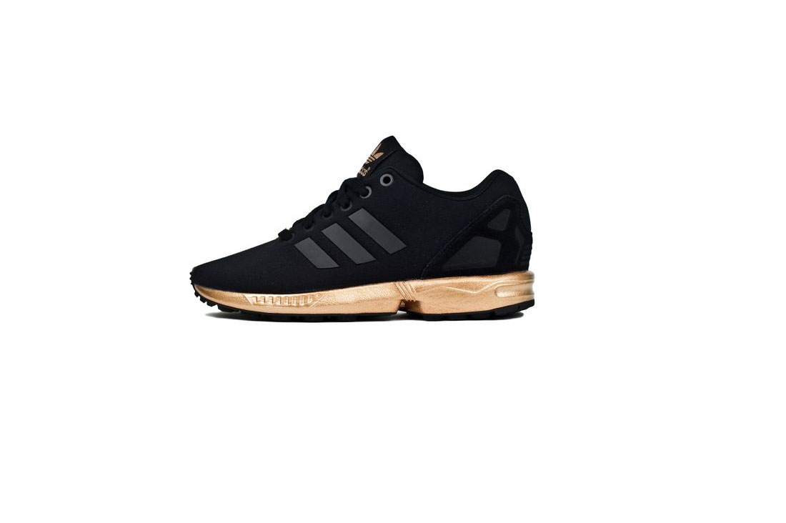 adidas zx flux noir et rose gold